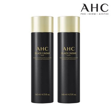 AHC 블랙 캐비어 토너/로션 140ml (택1)