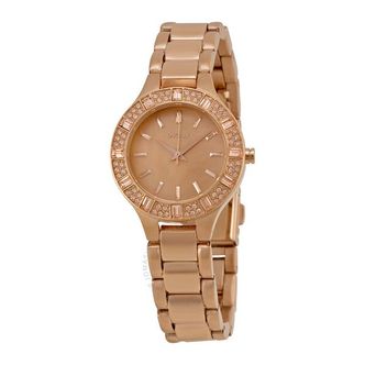 DKNY 5046714 DKNY Chambers Rose Dial Gold-tone Ladies Watch