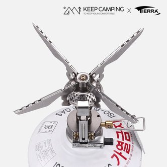 KEEP [KEEP캠핑]티에라 로켓 버너 초경량 107g 백패킹 휴대용 미니 버너 자동점화 야외용 차박