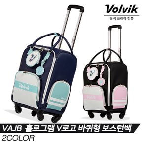 [볼빅정품] VAJB - 홀로그램 V로고 바퀴형/캐리어형 보스턴백(HOLOGRAM V LOGO WHEELED BOSTONBAG) [VAJBBB05NY][VAJBBB06BK] [2COLORS][남녀공용]