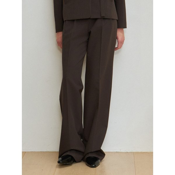 프렌치 투턱 슬랙스 딥브라운 J1917