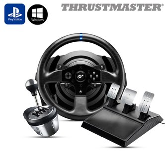 트러스트마스터 T300 GT 레이싱휠, TH8A 쉬프터 패키지(PS5,PS4,PC용) SSG