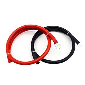 4AWG 실리콘 전원 케이블 SC35-8 링 단자 180A 배터리 인버터 태양광