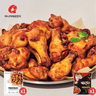  마니커에프앤지 버팔로봉골드 400g + 떡대 국물떡볶이 640g