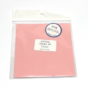 조이쿨 써멀패드 PINK 6W (0.5mm)