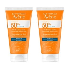 Avene 아벤느 울트라 라이트 SPF50 선크림 50ml 2개