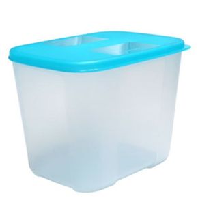 냉동용기 타파웨어 보관용기 플라스틱용기 펭귄 플 냉장고 블루 1.2L 1개