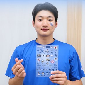 육선엽 선수 스포츠 야구 타투 스티커 응원용품 페이스 페인팅 건식 판박이