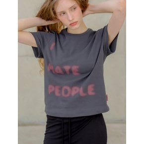 I Hate People T-Shirts, Navy