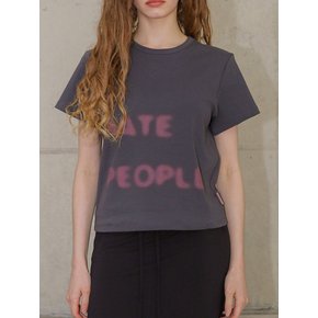 I Hate People T-Shirts, Navy