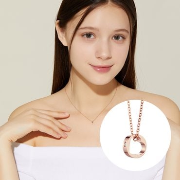 스톤헨지 14K 다이아몬드 목걸이 F0220D