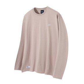 Basic Seam Point Long Sleeve T shirts  Light Pink  _P348918045
