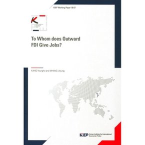 To Whom does Outward FDI Give Jobs