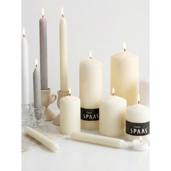 벨기에 스파스 양초 테이퍼 초 티라이트 캔들 13type