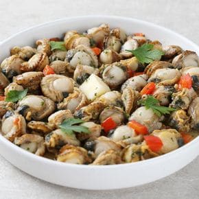 자숙 가리비살 1kg*2팩+해물모듬600g 1팩 덤[35390409]