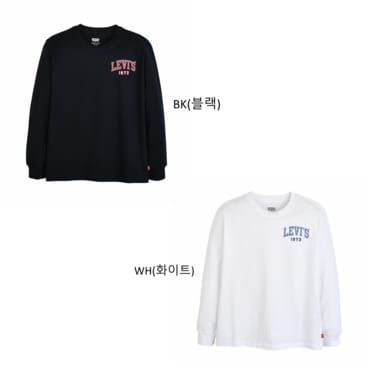 리바이스키즈 V253TS317P - 오리지널그래픽긴팔티셔츠