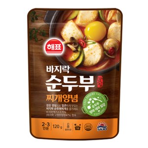 해표 [푸른들마켓][해표] 맛집정통순두부찌개양념120g