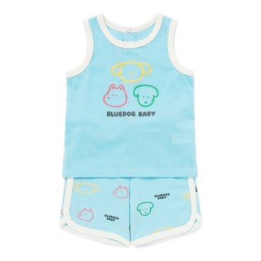 블루독베이비 BL)MESH 라인도기 상하세트B(45370-672-13)