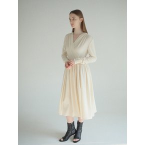 WRAP DRESS / CREAM