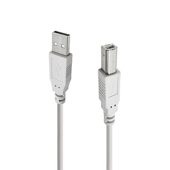  USB 2.0 케이블 AB 0.15M 전자피아노 전자키보드 미디 (WA0B285)