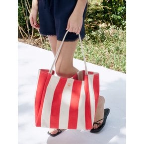 [리퍼브]S Stripe PVC Big Bag_3colors