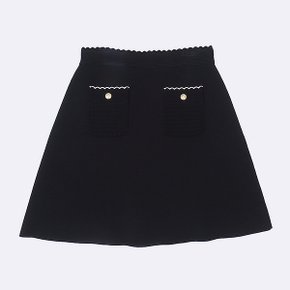 스미스마켓 산드로 금장 포켓 스커트 K0177SADR