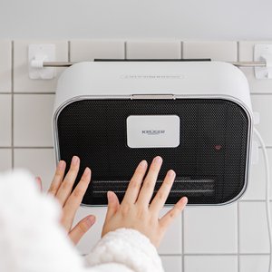 크루거 [순간발열] 독일 프리미엄 걸이형 욕실 난방기 화장실 전기 히터 온풍기