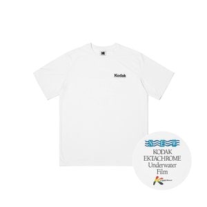 코닥 [공식]썸머 그래픽 반팔티셔츠 WHITE