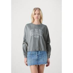 4718006 GAP FASHION LOGO - Sweatshirt greenish grey