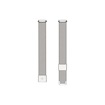  Fitbit 핏비트 Luxe 전용 순정 스테인리스 스틸 메시 손목 밴드 Soft