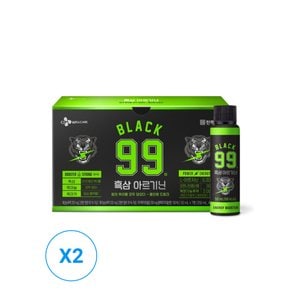 한뿌리 블랙99 흑삼 아르기닌 6000mg 50ml*7병 x 2개