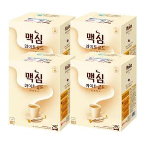 [묶음]맥심 화이트골드 커피믹스(11.7g*280T/동서식품)X4EA ///