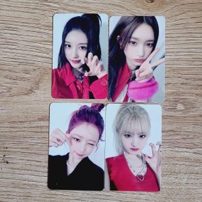 아이브 공식 포토카드 IVE MINE 앨범 BADDIE 공식 포토카드 Ver.1 - 4종 중 1개 선택