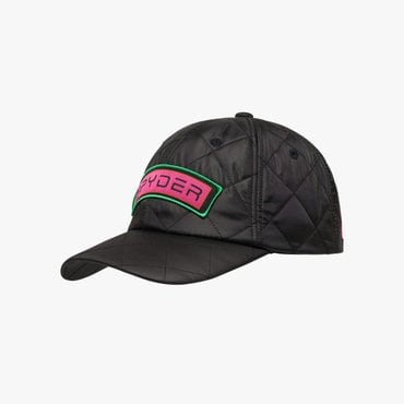스파이더 공용 누빔 볼캡 SPGFANCA304UBLK