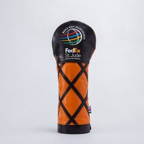 WGC Fedex St.Jude 골프 클럽 드라이버 헤드커버 오렌지