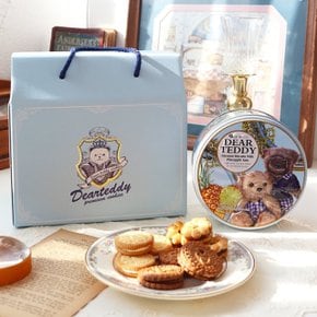 [VFOODS] 쿠키선물박스 한정판 디어테디 틴케이스3가지맛 선물세트