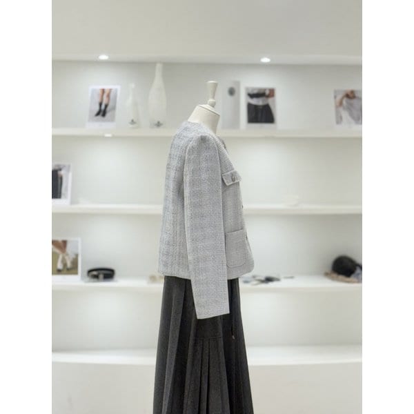 [여주점] 여성 라운드넥 싱글 자켓 (L261MSF007)