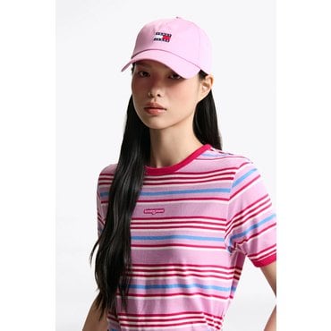 타미진스 공용 헤리티지 코어 볼캡 T32F6AHT11TWT1 TOMMY JEANS