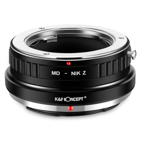 K&F Concept Minolta MD MD Z 마운트 어댑터 렌즈-Nikon Z카메라 장착 미놀타 MC-니콘 무한원