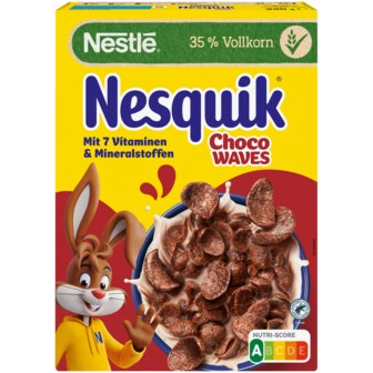  네슬레 Nestle 네스퀵 시리얼 인텐스 초코 웨이브 330g