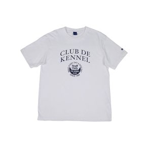 CLUB ARCH LOGO TEE (WHITE)