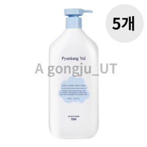 편강율 유아 어린이 아기 순한 주방 세제 750ml 5개