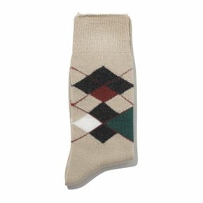 wool argyle pattern socks _CALAX24519IVX