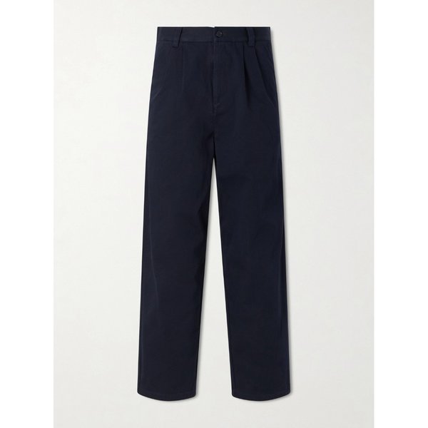 리키 와이드 코튼 트윌 팬츠 46376663163034836