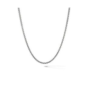 David Yurman 박스 체인 네크리스 목걸이 인 스털링 Silver, 2.7mm 9162705