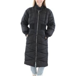 5322088 Steve Madden Womens Quilted Nylon Parka Coat