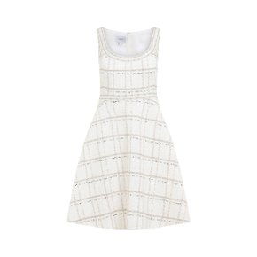 [지암바티스타발리] Sleeveless dress 24SSSVCA5090.67UBE White