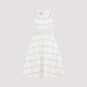 [지암바티스타발리] Sleeveless dress 24SSSVCA5090.67UBE White