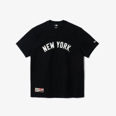 [스타필드수원][공용]MLB 쿠퍼스 타운 뉴욕 양키스 스크립트 티셔츠 블랙 (14179211)