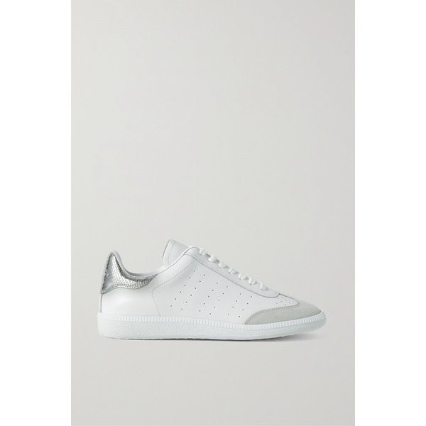 브라이스 메탈릭 퍼포레이티드 가죽 스니커즈 1647597305533309